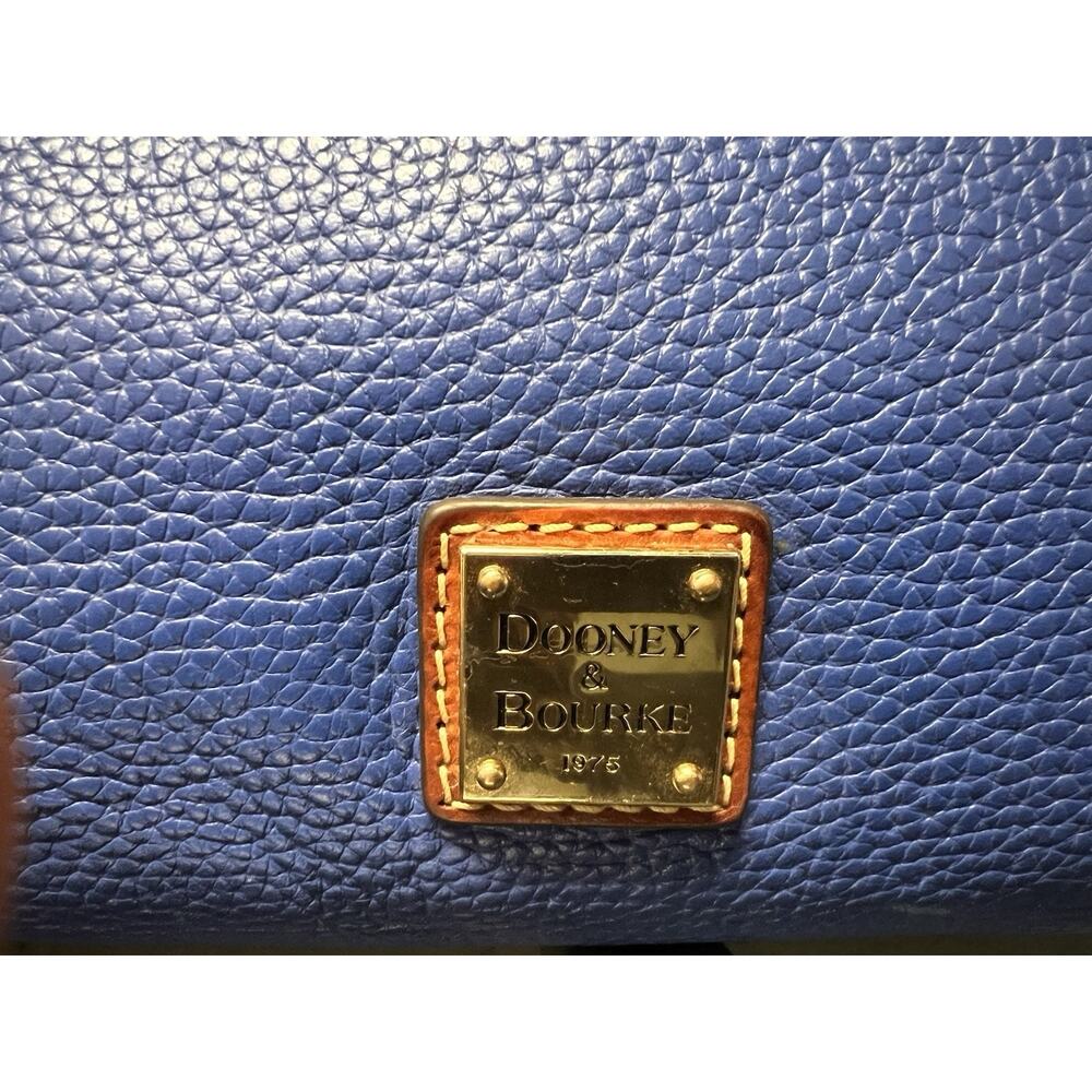 Dooney & Bourke Authentic Pebble Hobo Shoulder Handbag Bag - Blue - Picture 2 of 8